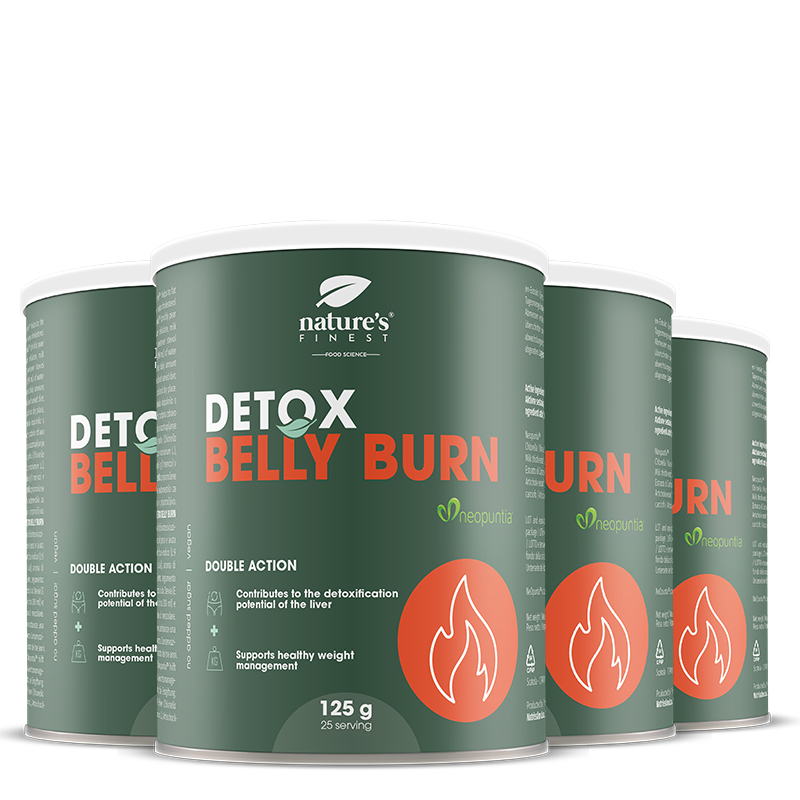 Detox Belly Burn 4x