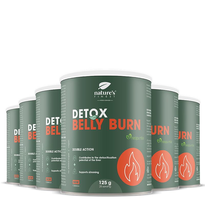 Detox Belly Burn 6x